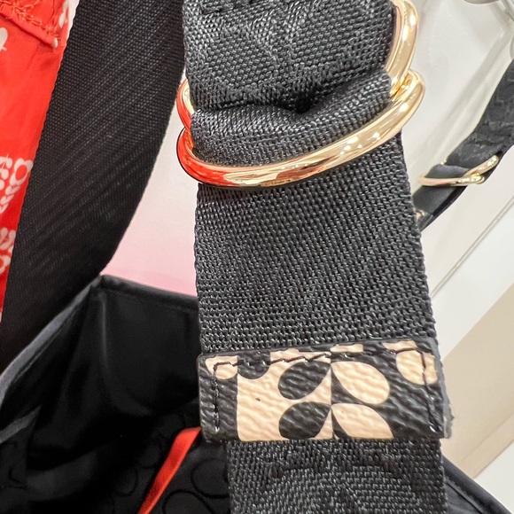 NEW Orla Kiely - Printed Pebble Grain Shoulder Bag - Gondola - Stem in Vase Onyx - Picture 11 of 16